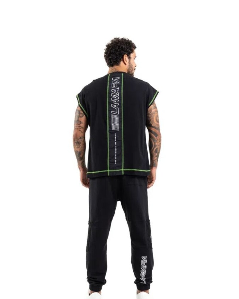 viceversa MUSCULOSA NEGRA PARA HOMBRE Descuento