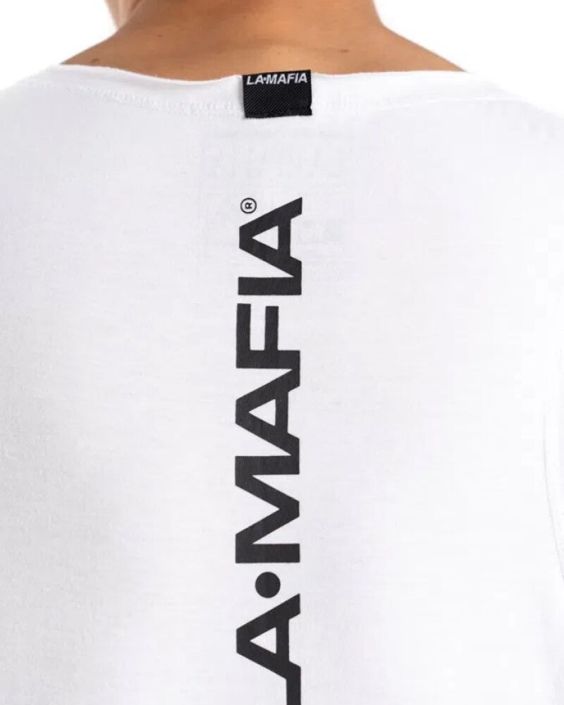 viceversa MUSCULOSA COLOR BLANCO BY LA MAFIA Ahorra y exporta