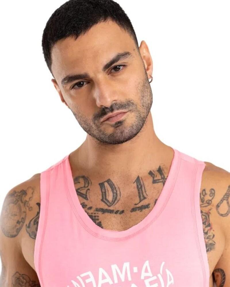 viceversa MUSCULOSA COLOR ROSADO BY LA MAFIA Precios de Black Friday
