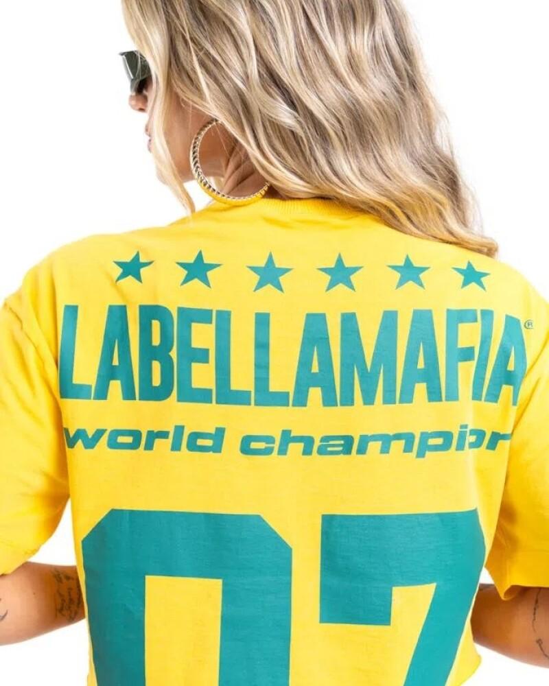 viceversa T-SHIRT COLOR AMARILLO BY LA BELLAMAFIA Devoluciones gratuitas