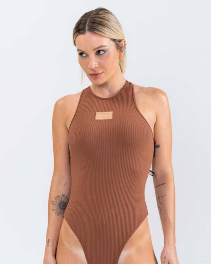 viceversa BODY MARRóN Envío gratis