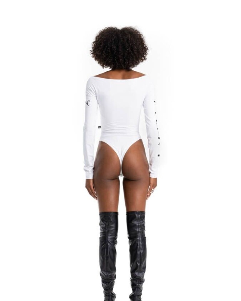 viceversa BODY FUTURA BLANCO MANGA LARGA ÚLTIMAS EDICIONES