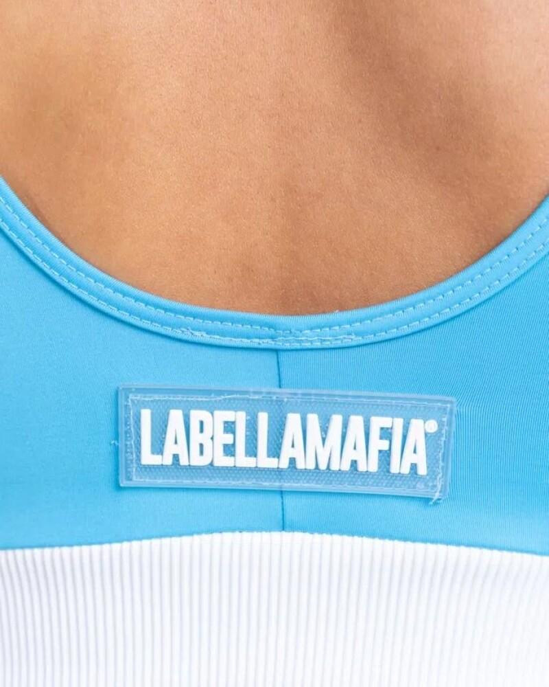 viceversa TOP DEPORTIVO COLOR AZUL BY LA BELLAMAFIA Superdescuento