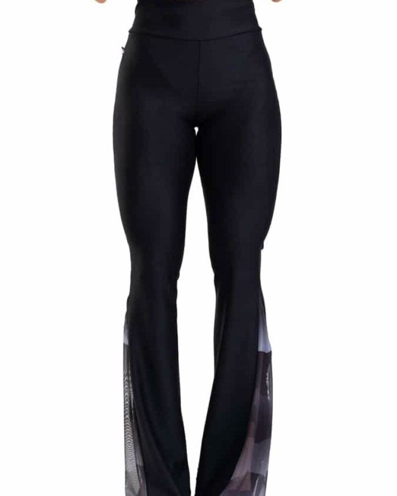 viceversa PANTALON DE COLOR NEGRO BY LA BELLAMAFIA Los más vendidos