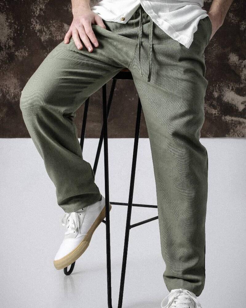 viceversa PANTALON LINO Tienda