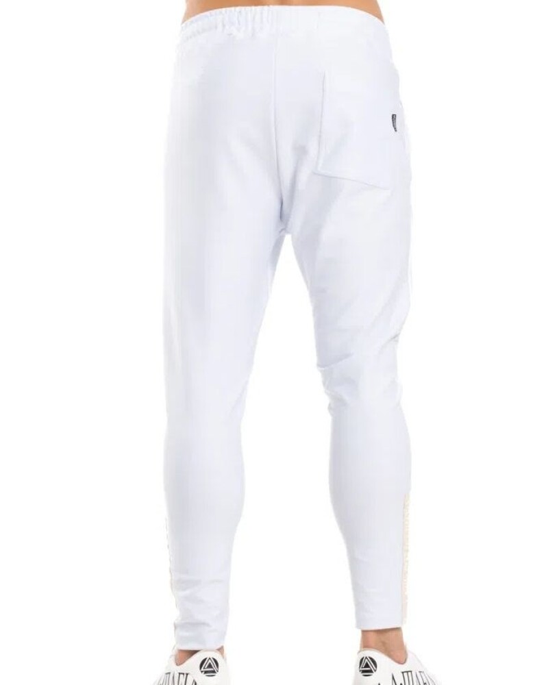 viceversa PANTALON COLOR BLANCO ELASTIZADO BY LA MAFIA Mejor oferta
