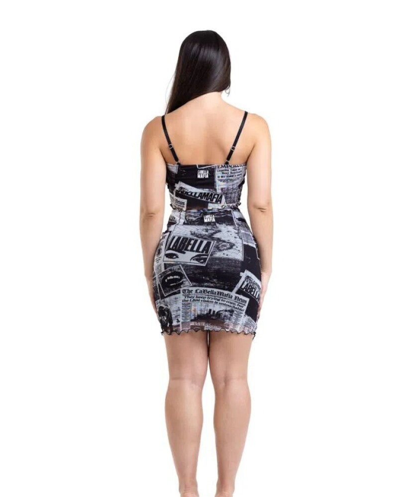 viceversa CONJUNTO TOP Y POLLERA ESTAMPADO LBM ÚLTIMAS EDICIONES