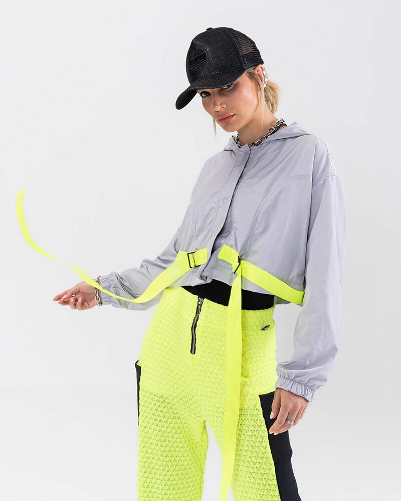 viceversa CHAQUETA LARGA GRIS Liquidación