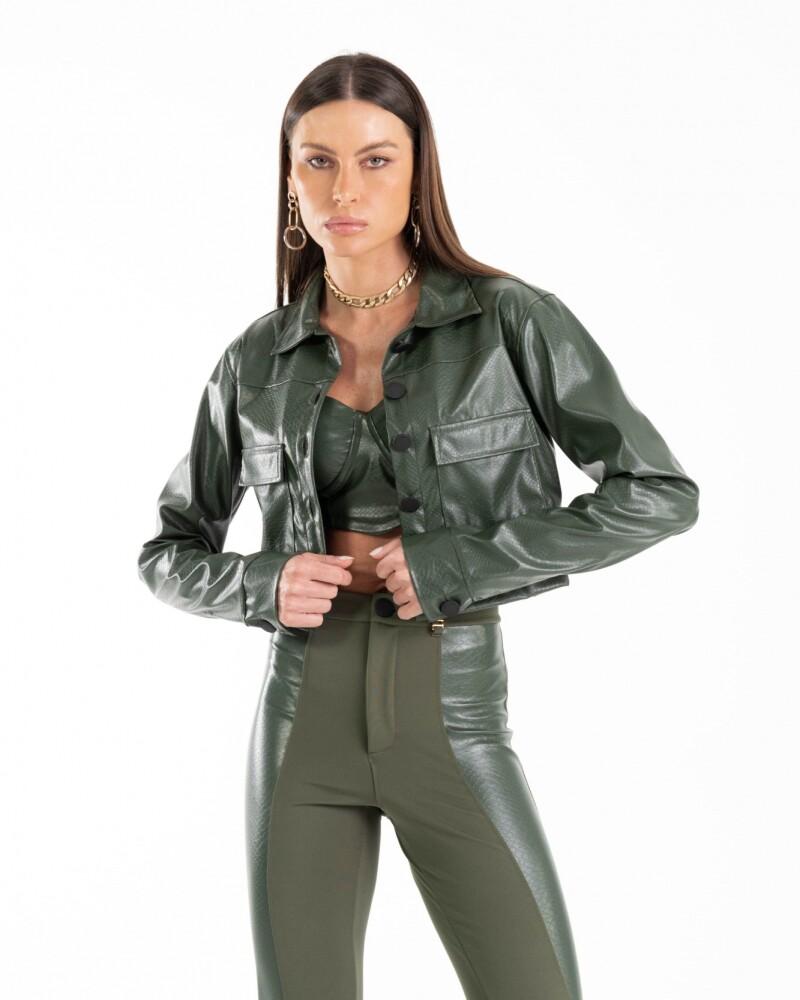 viceversa CHAQUETA BOSSY VERDE Libre de impuestos