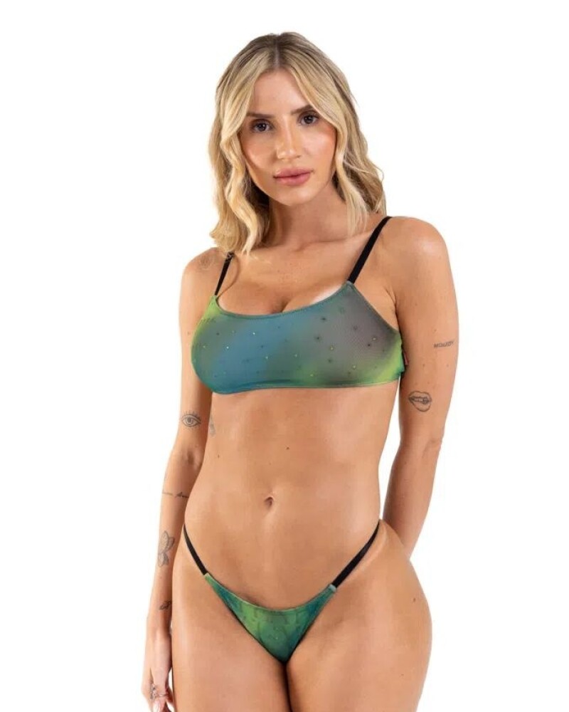 viceversa CONJUNTO INTIMO COLOR ESTAMPADO BY LA BELLAMAFIA Oferta exclusiva