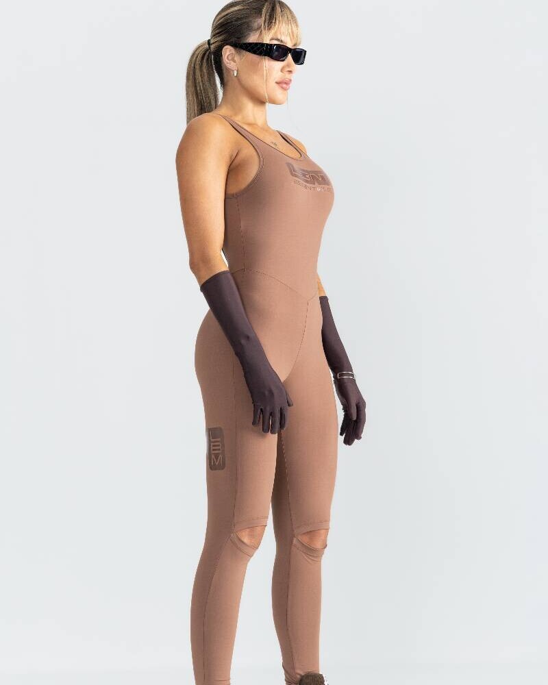 viceversa MONO MARRON Descuento