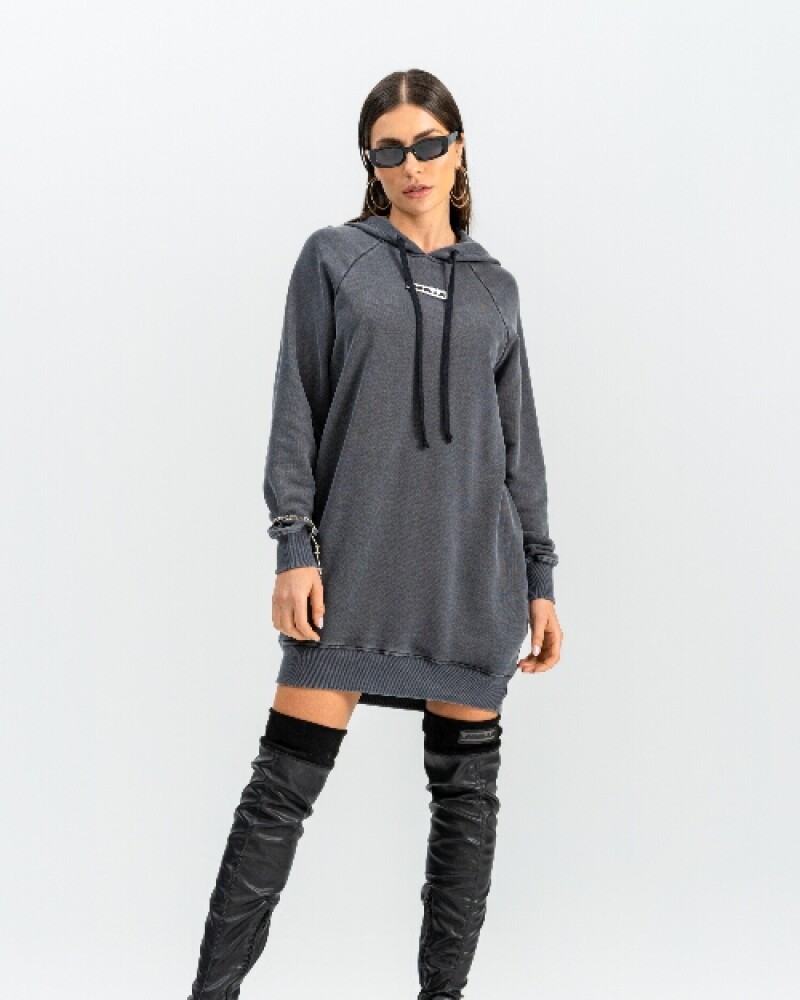 viceversa CANGURO DE COLOR GRIS En oferta