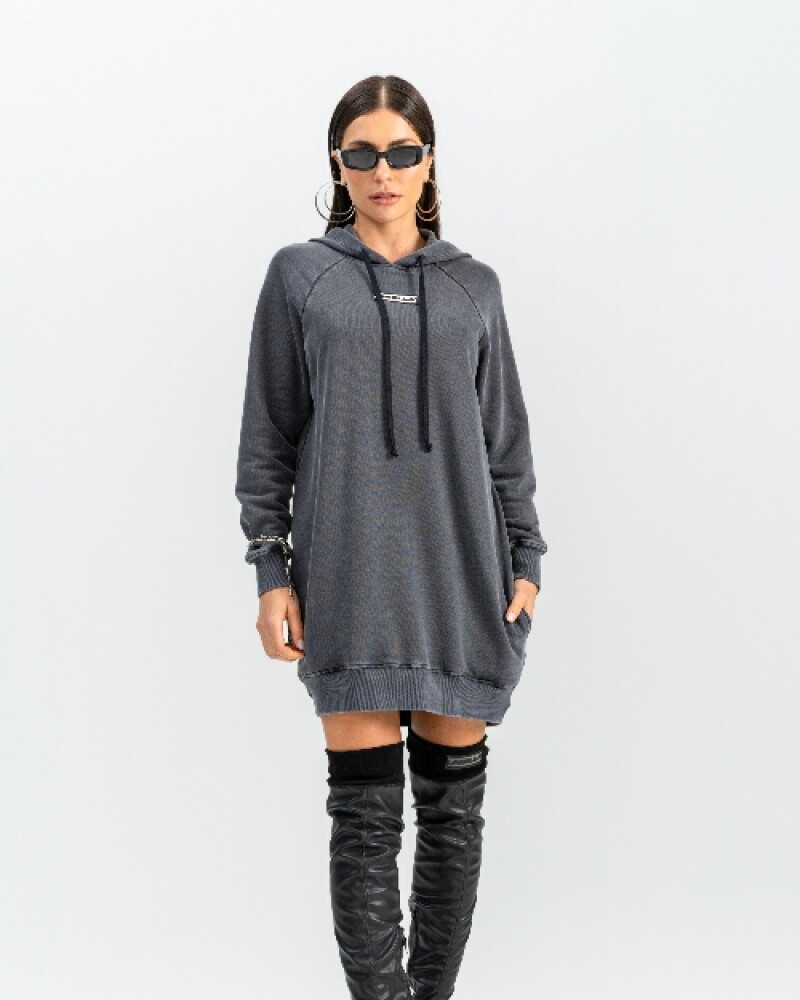 viceversa CANGURO DE COLOR GRIS En oferta