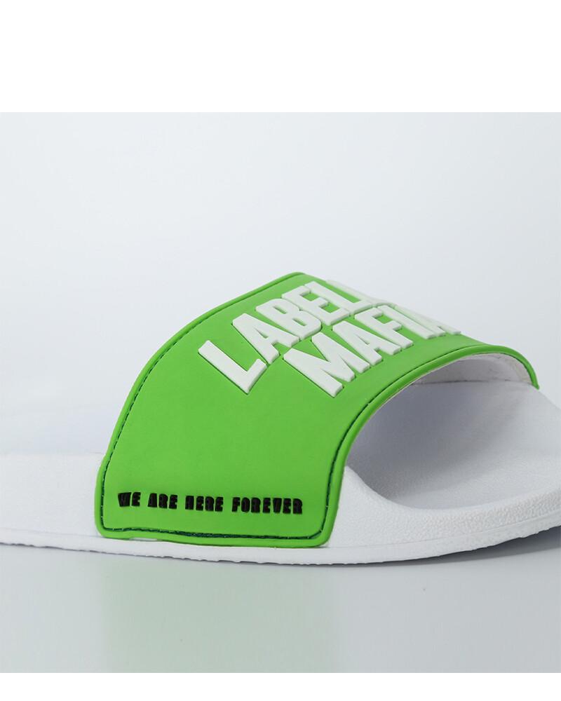 viceversa CHINELAS FUTURA BLANCA & VERDE Superdescuento