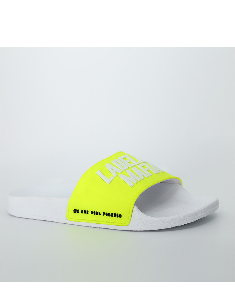 viceversa CHINELAS FUTURA BLANCA & AMARILLO Grandes descuentos