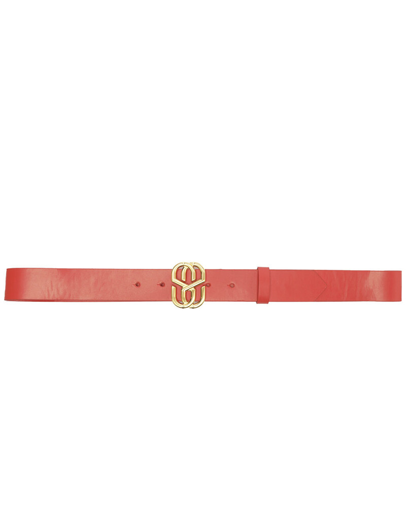 viceversa CINTURON ROJO Y DORADO SS Ventas relámpago