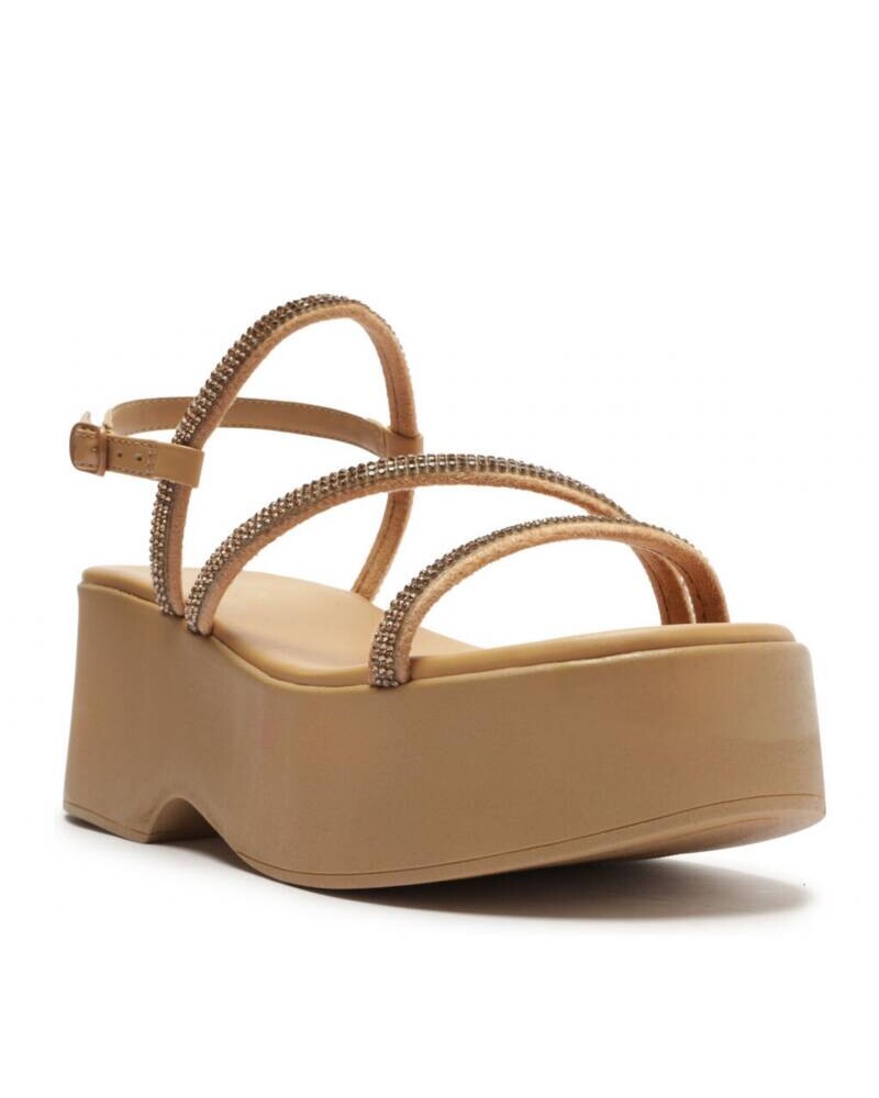 viceversa SANDALIA CON PLATAFORMA BEIGE En línea