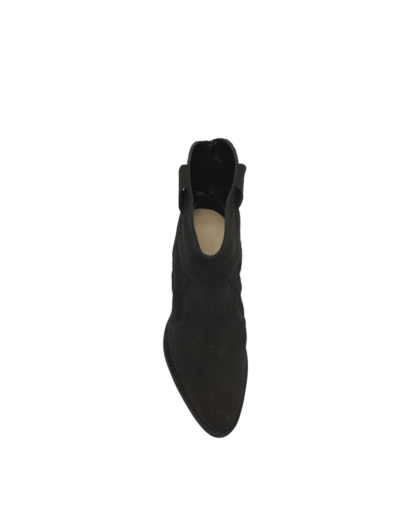 viceversa BOTAS VAQUERAS NEGRAS EN PIEL SERRAJE En oferta