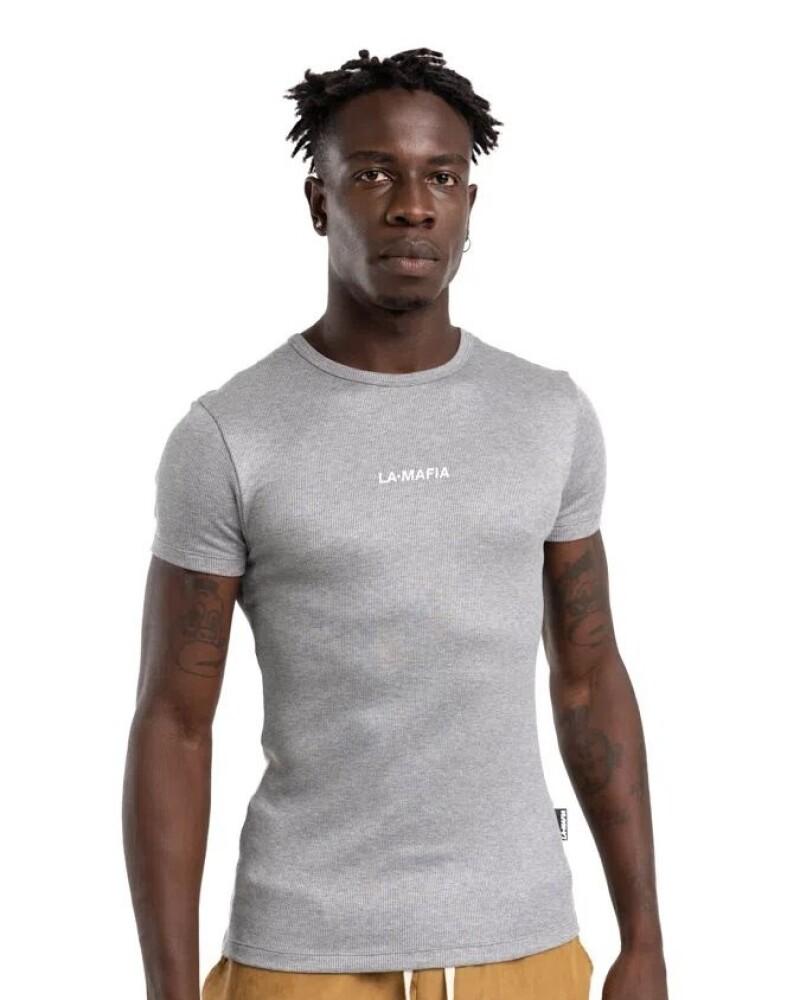 viceversa CAMISETA COLOR GRIS BY LA MAFIA Mejor oferta