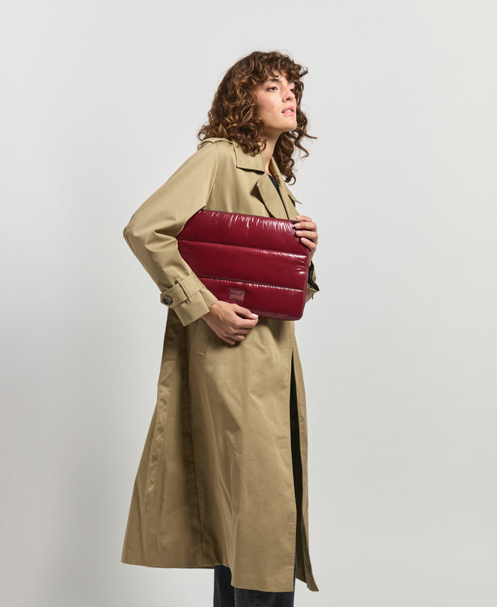 wouf Burgundy Glossy Laptop Sleeve 13&14 Rebajas top