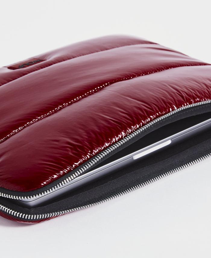 wouf Burgundy Glossy Laptop Sleeve 13&14 Rebajas top