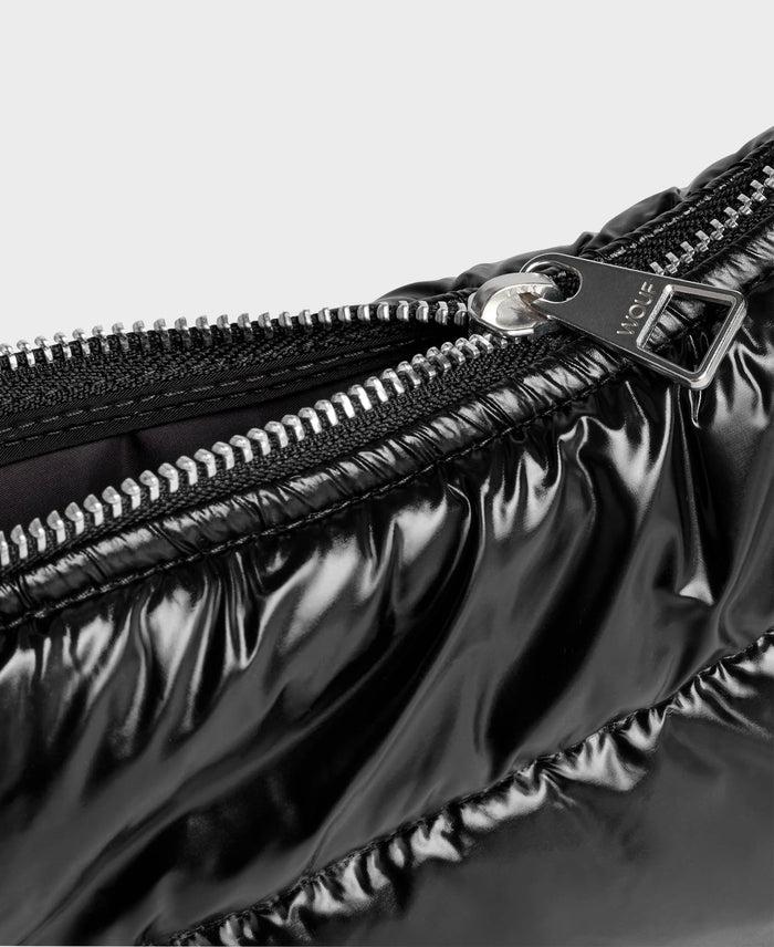 wouf Black Glossy Crossbody Bag Solo hoy