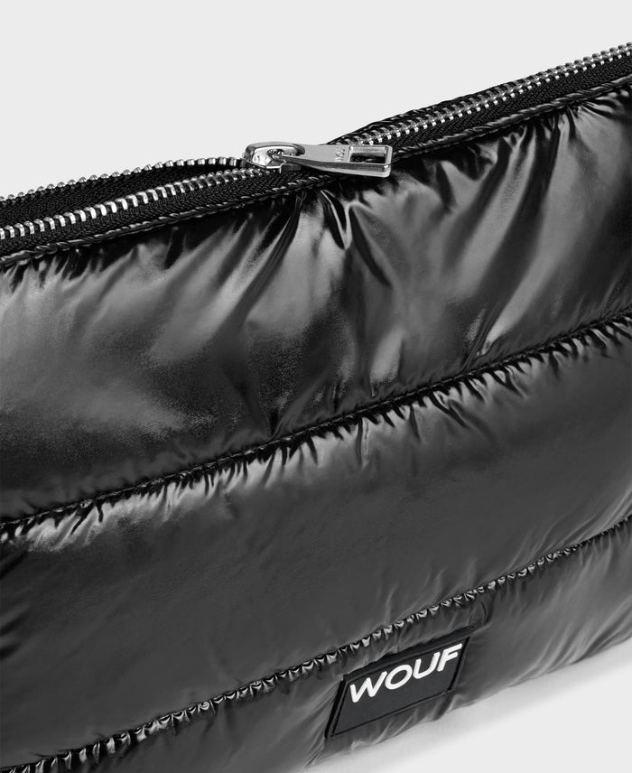 wouf Black Glossy Pouch Descuento