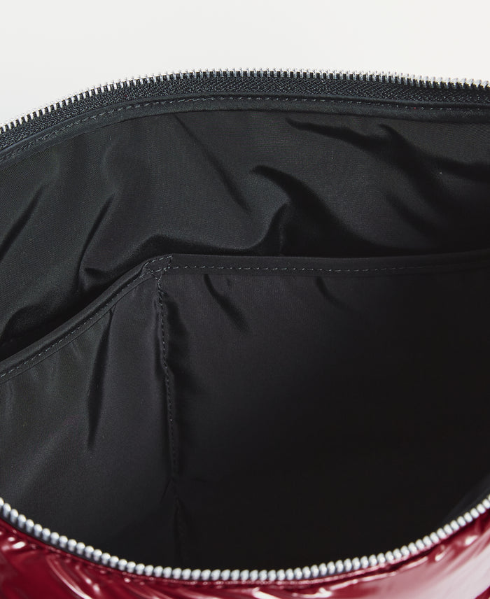 wouf Burgundy Glossy Large Crossbody Bag Oferta especial de fábrica