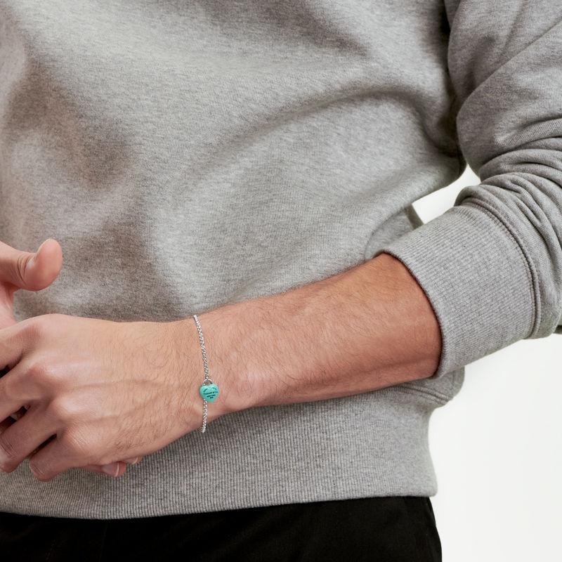 Tiffany & Co. Return to Tiffany™ Pulsera Full Heart de plata de ley con Tiffany Blue® Devoluciones gratuitas