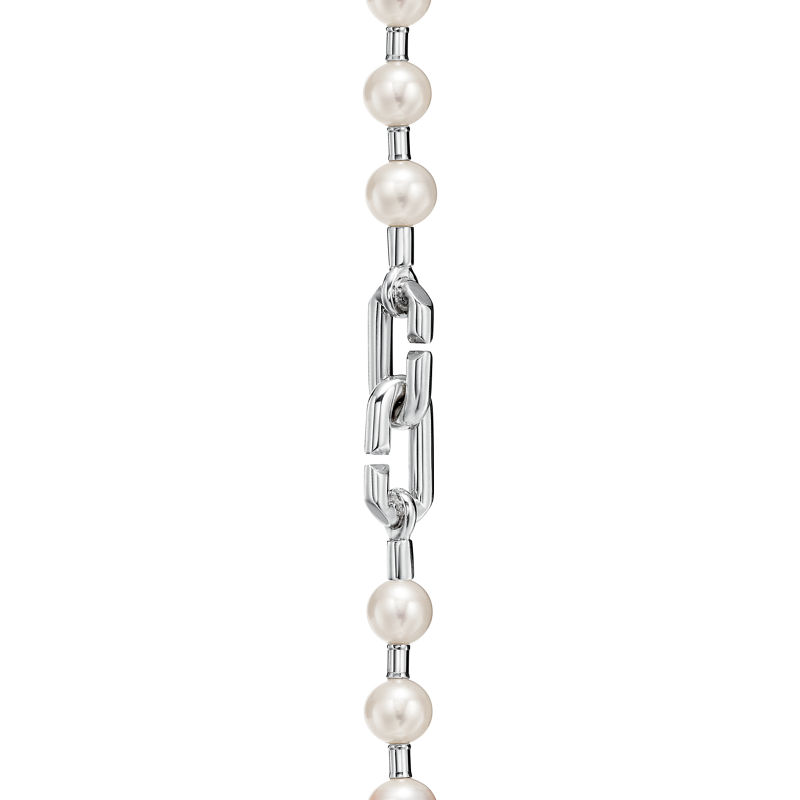 Tiffany & Co. Tiffany HardWear Pulsera de perla en plata 7-8 mm Tienda