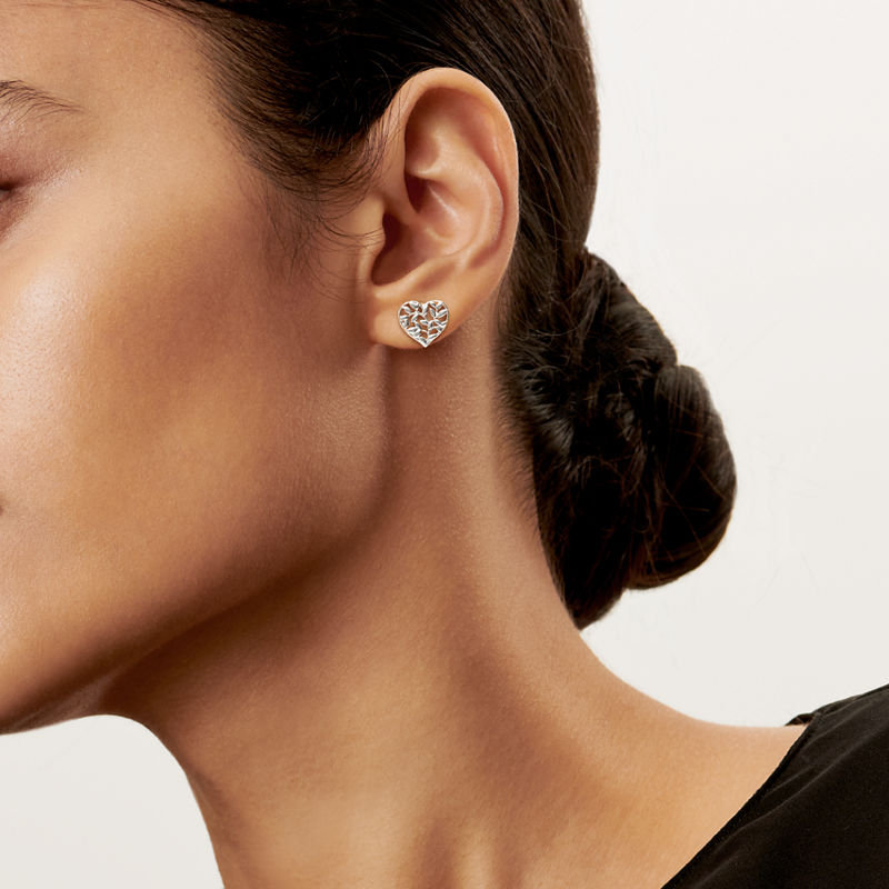 Tiffany & Co. Paloma Picasso® pendientes de corazón Olive Leaf Últimos 2 días