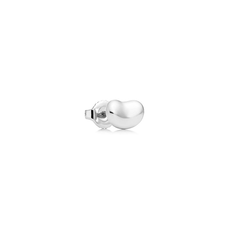 Tiffany & Co. Elsa Peretti® Pendientes Bean design en plata de ley 9 mm Precio de fábrica