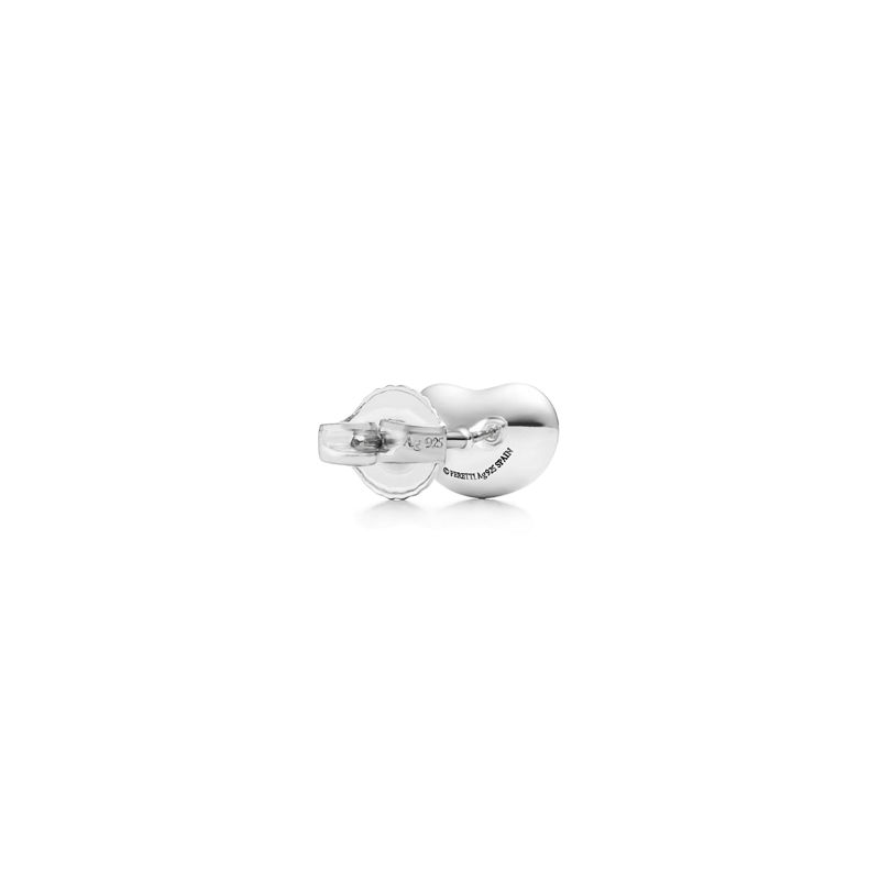 Tiffany & Co. Elsa Peretti® Pendientes Bean design en plata de ley 9 mm Precio de fábrica