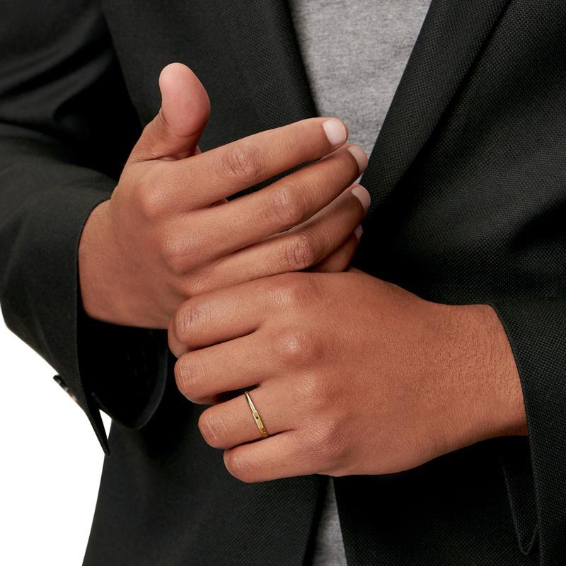 Tiffany & Co. Tiffany Lock Anillo de oro amarillo Outlet