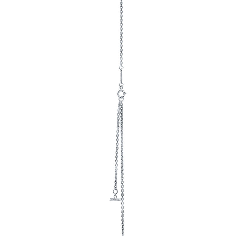 Tiffany & Co. Tiffany T Colgante Smile mediano de oro blanco con diamantes Solo queda un día