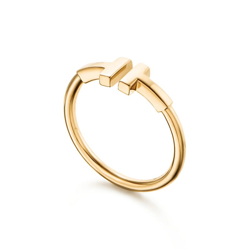 Tiffany & Co. Tiffany T Anillo Wire de oro amarillo En oferta
