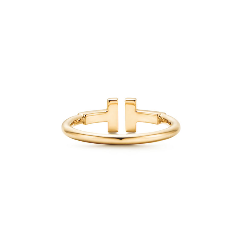 Tiffany & Co. Tiffany T Anillo Wire de oro amarillo En oferta