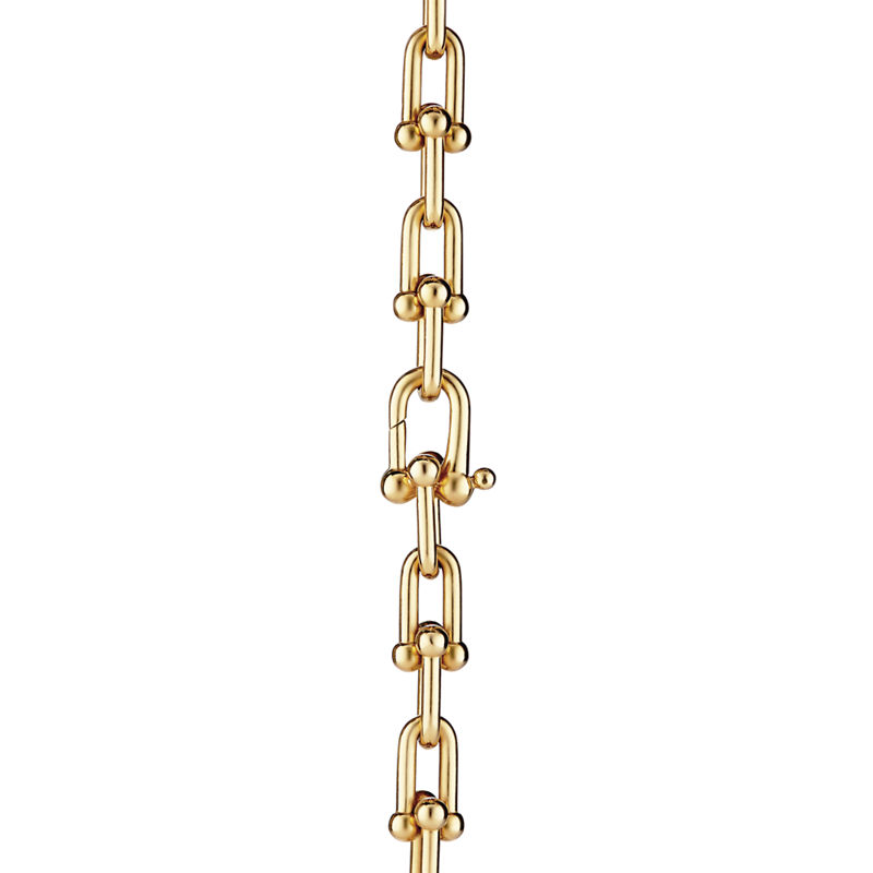 Tiffany & Co. Tiffany HardWear Collar de eslabones escalonados de oro amarillo Descuentos del mes