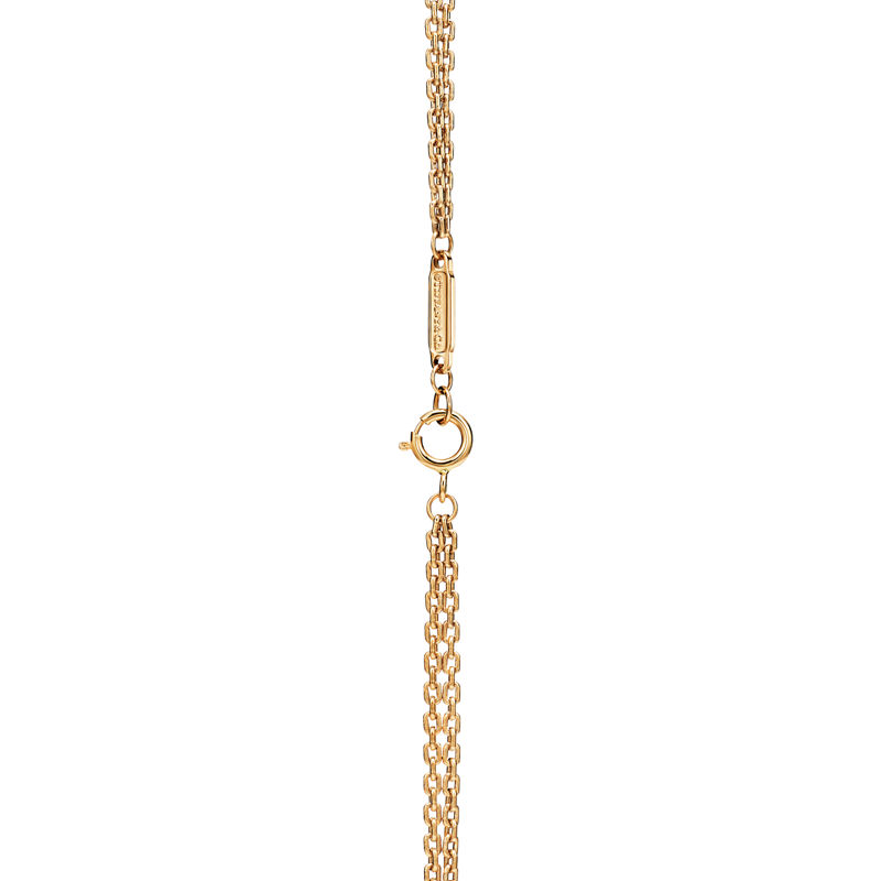 Tiffany & Co. Tiffany HardWear Colgante de eslabones dobles grandes de oro amarillo Última moda