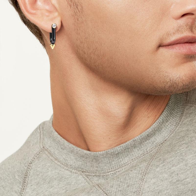 Tiffany & Co. Tiffany Titan by Pharrell Williams Pendientes de titanio oro y diamantes COMPRAR AHORA