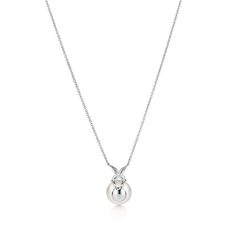 Tiffany & Co. Tiffany Victoria® colgante de perlas y diamantes Tienda de fábrica
