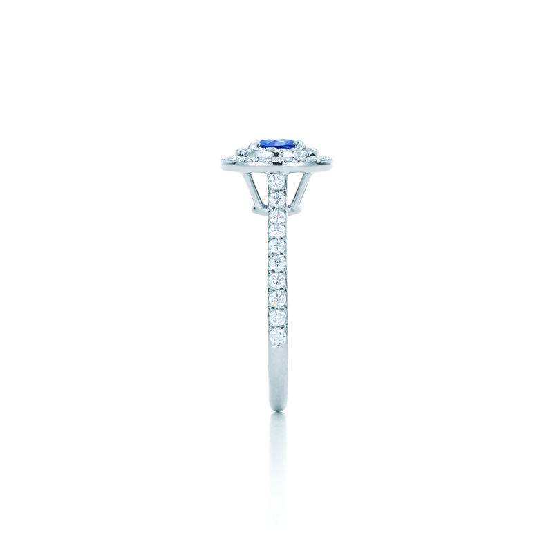 Tiffany & Co. Tiffany Soleste Anillo con zafiro y diamantes Precio de fábrica
