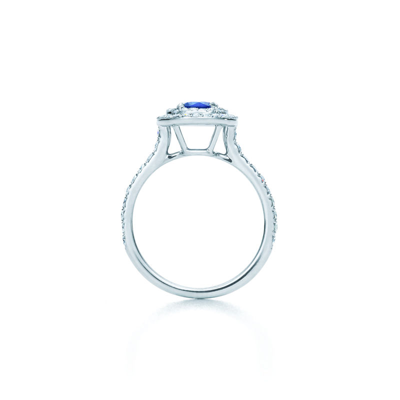 Tiffany & Co. Tiffany Soleste Anillo con zafiro y diamantes Precio de fábrica
