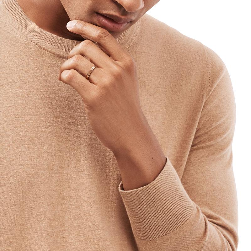 Tiffany & Co. T&CO.® Alianza en oro rosa con un diamante Libre de impuestos
