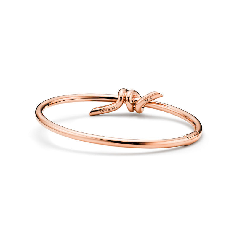 Tiffany & Co. Tiffany Knot Brazalete Wire de oro rosa Rebajas de fin de temporada