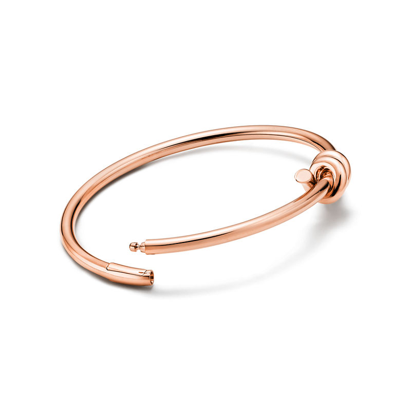 Tiffany & Co. Tiffany Knot Brazalete Wire de oro rosa Rebajas de fin de temporada