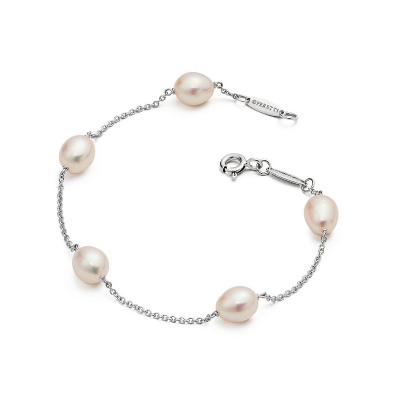 Tiffany & Co. Elsa Peretti® pulsera Pearls by the Yard™ 2025