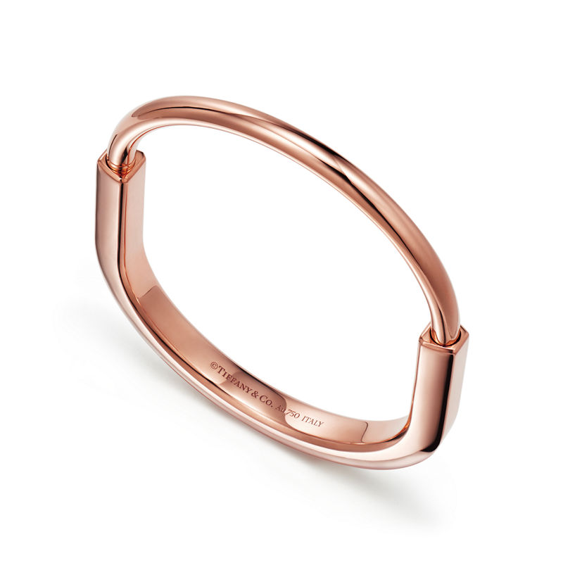 Tiffany & Co. Tiffany Lock Brazalete de oro rosa Outlet