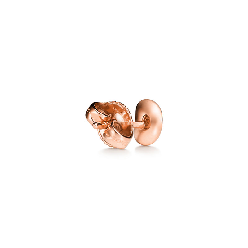 Tiffany & Co. Elsa Peretti® Pendientes Bean design en oro rosa 9 mm Últimos 2 días