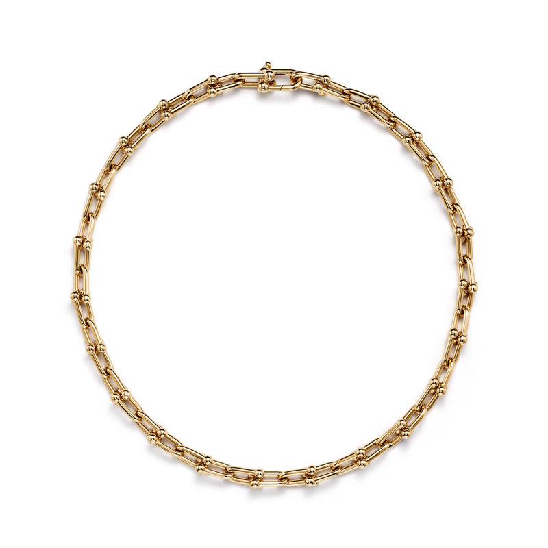 Tiffany & Co. Tiffany HardWear Collar de eslabones medianos de oro amarillo 2025